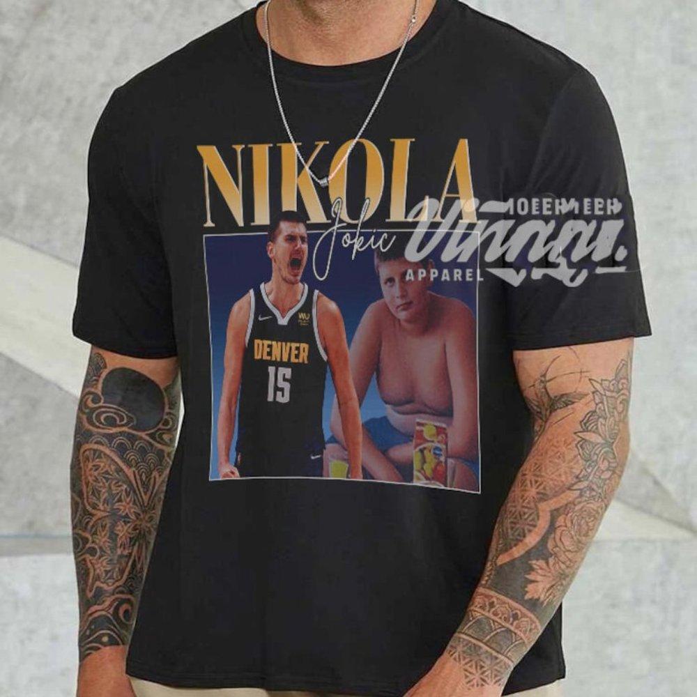 Nikola Jokic Basketball MVP Fan Graphic Unisex T-Shirt